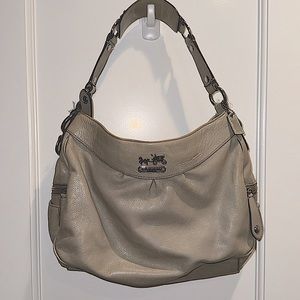 Authentic Grey Coach bag